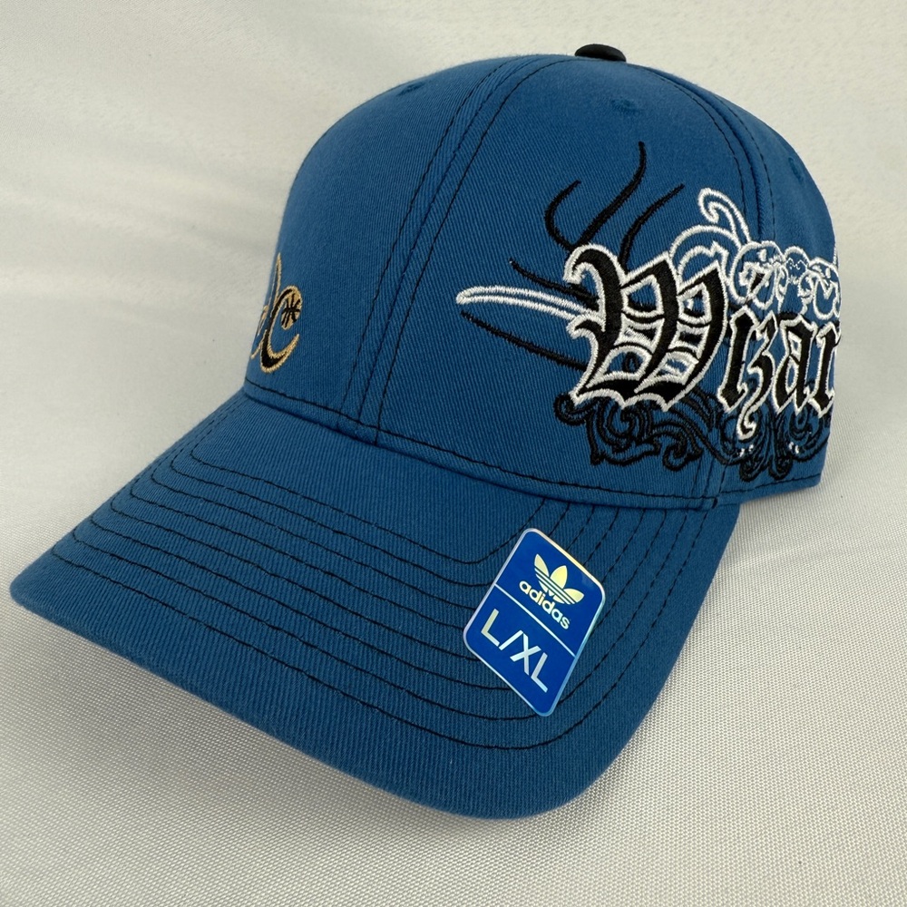 Adidas Blue NBA Wizards tribal Embroidered  Cap